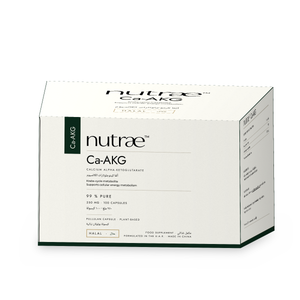 Nutrae Ca-AKG carton - front view on white